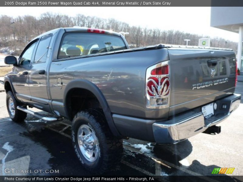 Mineral Gray Metallic / Dark Slate Gray 2005 Dodge Ram 2500 Power Wagon Quad Cab 4x4