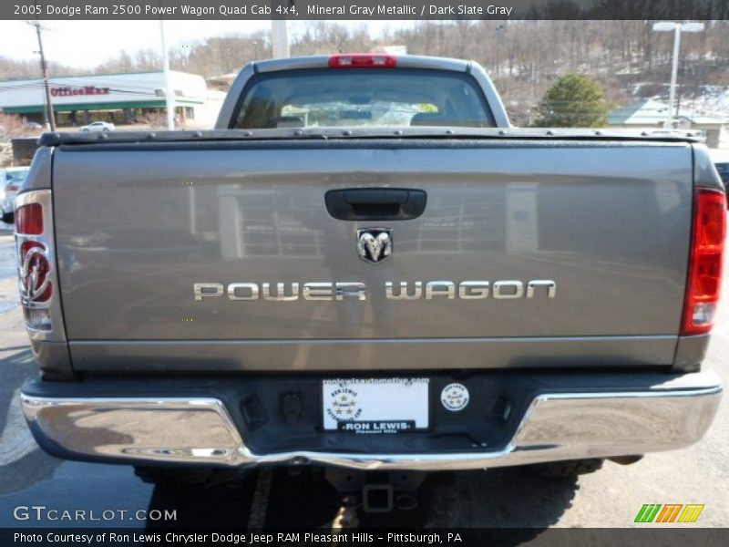 Mineral Gray Metallic / Dark Slate Gray 2005 Dodge Ram 2500 Power Wagon Quad Cab 4x4