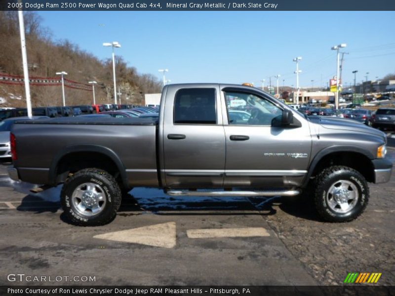 Mineral Gray Metallic / Dark Slate Gray 2005 Dodge Ram 2500 Power Wagon Quad Cab 4x4