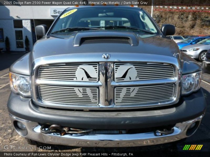 Mineral Gray Metallic / Dark Slate Gray 2005 Dodge Ram 2500 Power Wagon Quad Cab 4x4