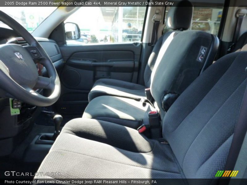 Mineral Gray Metallic / Dark Slate Gray 2005 Dodge Ram 2500 Power Wagon Quad Cab 4x4