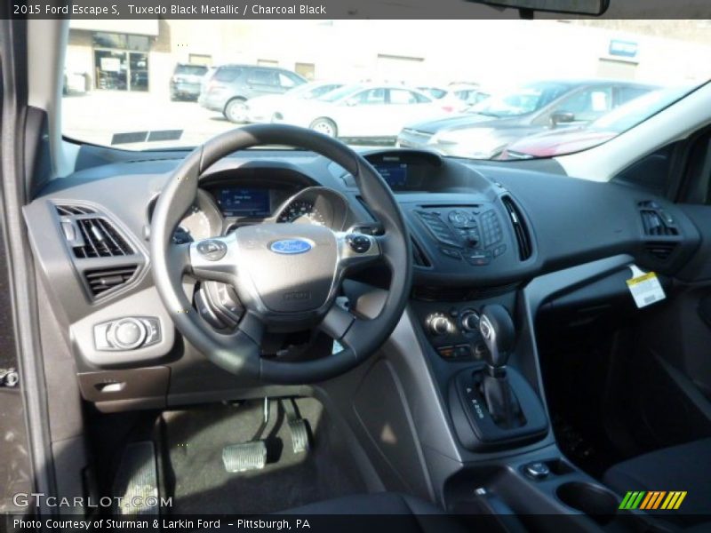 Tuxedo Black Metallic / Charcoal Black 2015 Ford Escape S