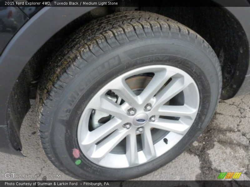 Tuxedo Black / Medium Light Stone 2015 Ford Explorer 4WD