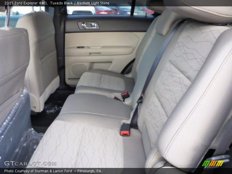 Rear Seat of 2015 Explorer 4WD