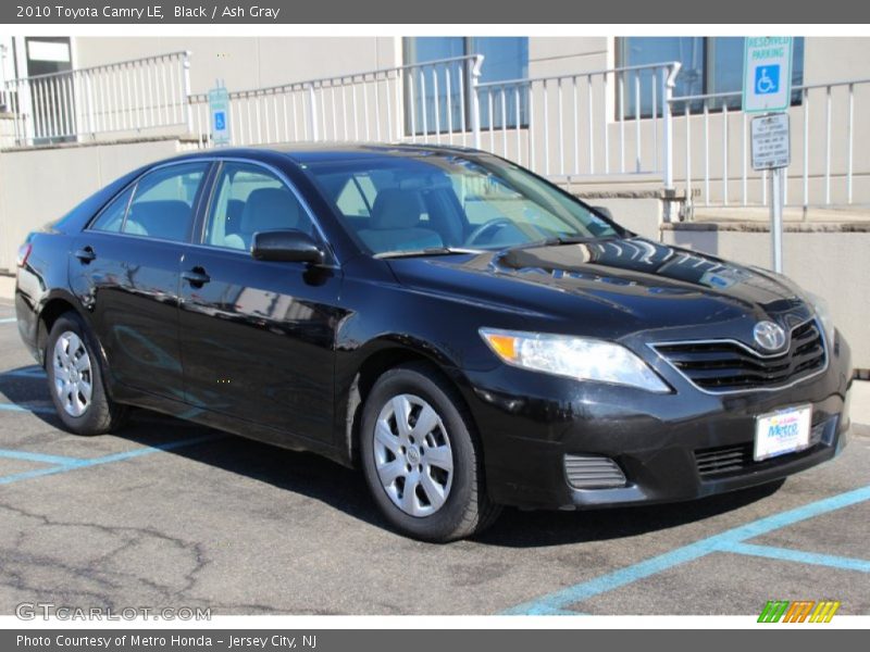 Black / Ash Gray 2010 Toyota Camry LE