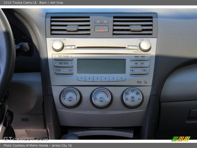 Black / Ash Gray 2010 Toyota Camry LE