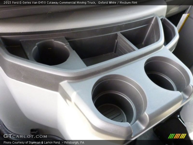 Oxford White / Medium Flint 2015 Ford E-Series Van E450 Cutaway Commercial Moving Truck