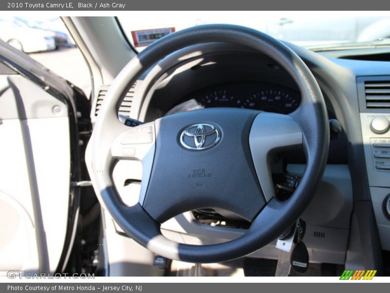 Black / Ash Gray 2010 Toyota Camry LE