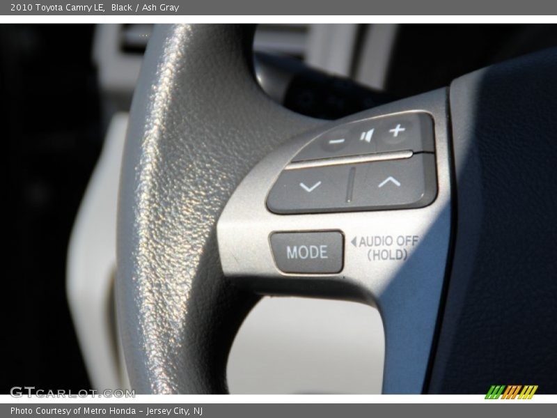 Black / Ash Gray 2010 Toyota Camry LE