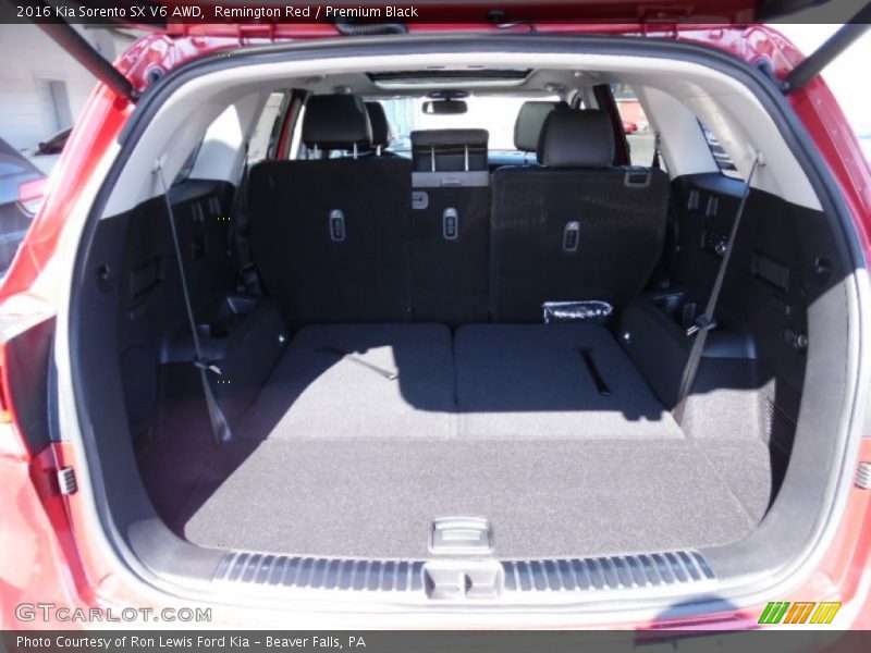 Remington Red / Premium Black 2016 Kia Sorento SX V6 AWD