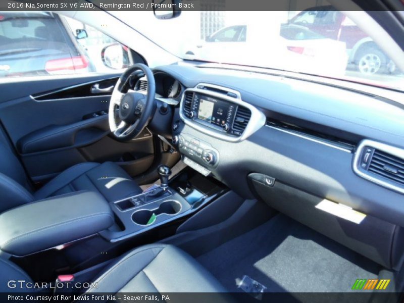 Remington Red / Premium Black 2016 Kia Sorento SX V6 AWD