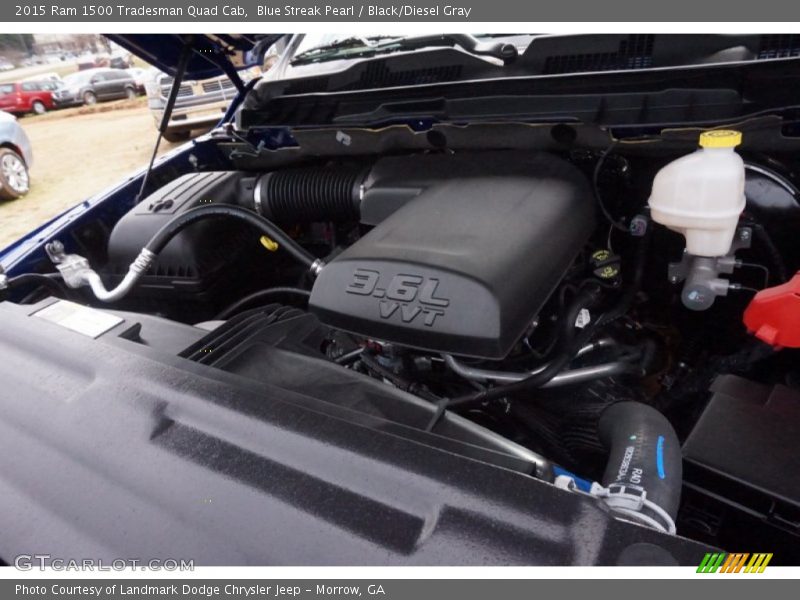  2015 1500 Tradesman Quad Cab Engine - 3.6 Liter DOHC 24-Valve VVT Pentastar V6