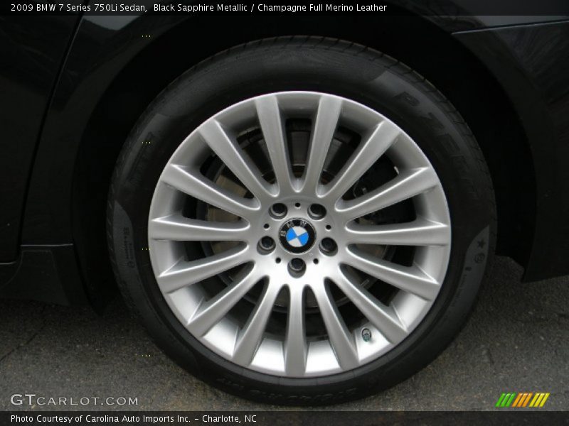  2009 7 Series 750Li Sedan Wheel