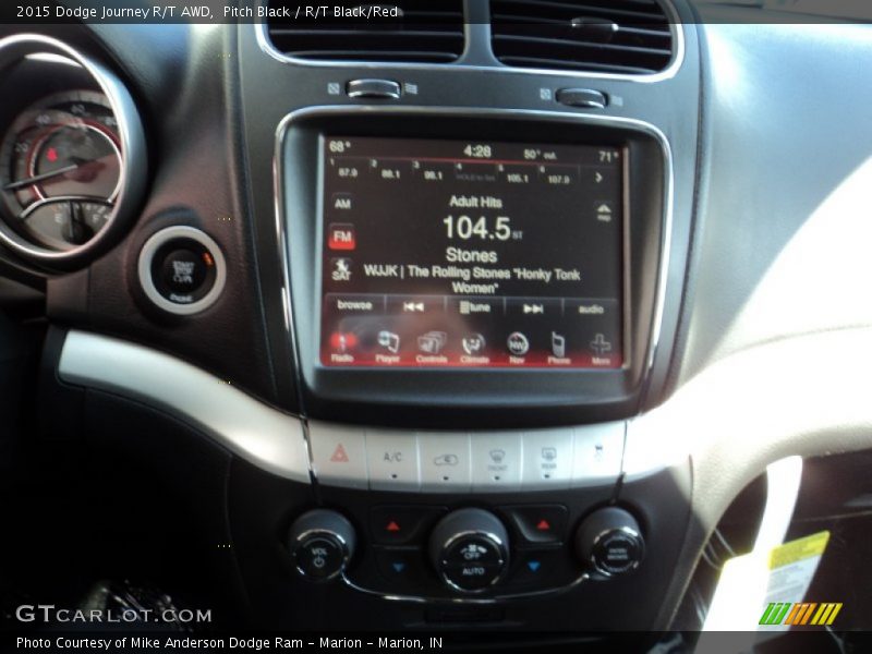 Pitch Black / R/T Black/Red 2015 Dodge Journey R/T AWD