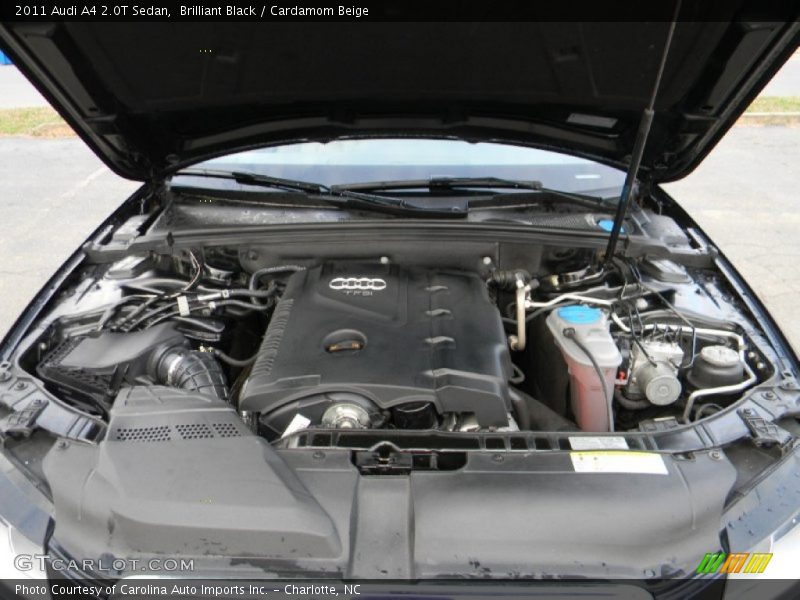 Brilliant Black / Cardamom Beige 2011 Audi A4 2.0T Sedan