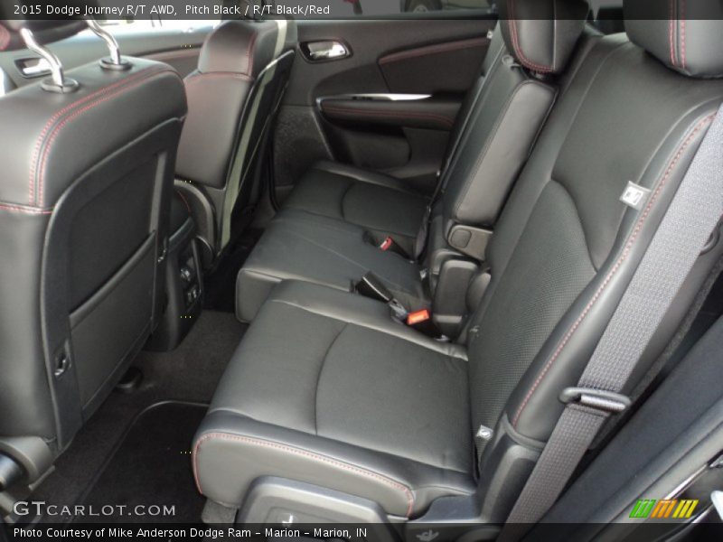 Pitch Black / R/T Black/Red 2015 Dodge Journey R/T AWD
