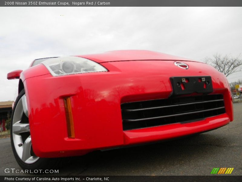 Nogaro Red / Carbon 2008 Nissan 350Z Enthusiast Coupe