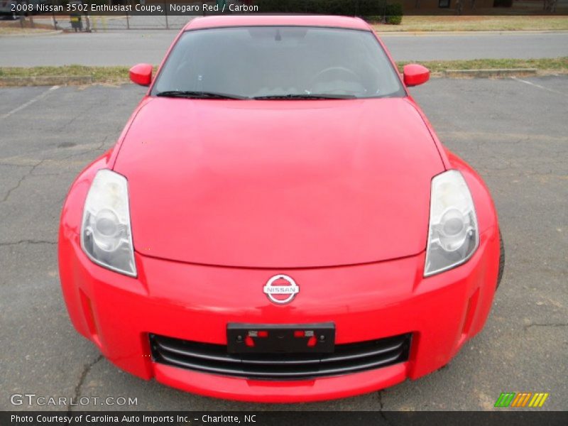 Nogaro Red / Carbon 2008 Nissan 350Z Enthusiast Coupe