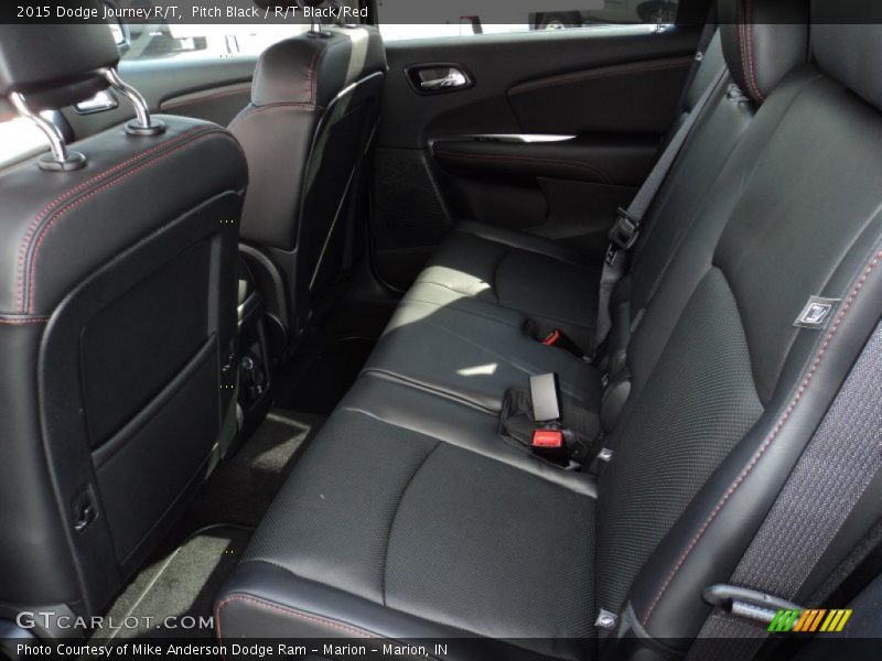 Rear Seat of 2015 Journey R/T