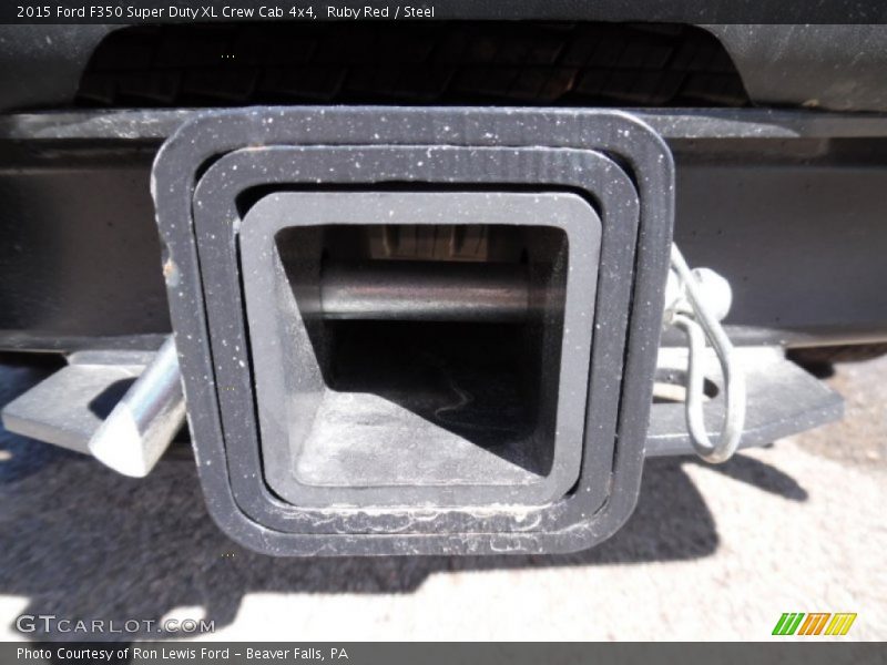 Ruby Red / Steel 2015 Ford F350 Super Duty XL Crew Cab 4x4