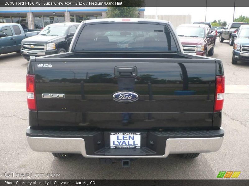 Black / Medium/Dark Flint 2008 Ford F150 XLT SuperCrew 4x4