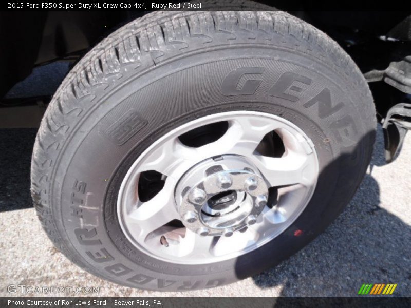 Ruby Red / Steel 2015 Ford F350 Super Duty XL Crew Cab 4x4