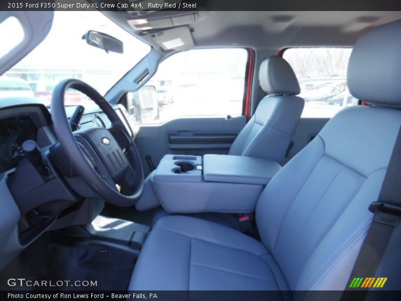 Ruby Red / Steel 2015 Ford F350 Super Duty XL Crew Cab 4x4