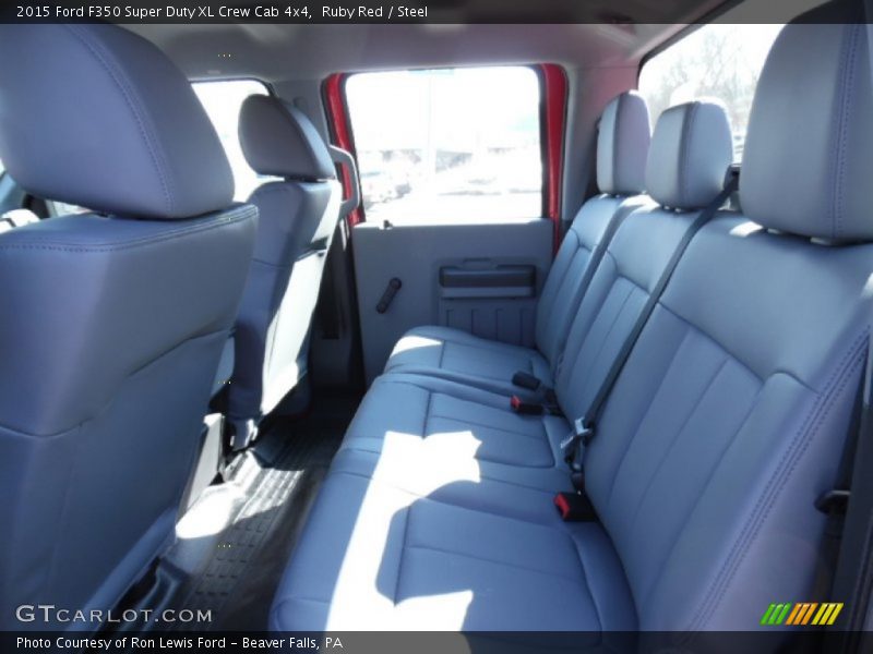 Ruby Red / Steel 2015 Ford F350 Super Duty XL Crew Cab 4x4