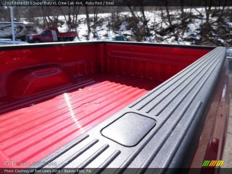 Ruby Red / Steel 2015 Ford F350 Super Duty XL Crew Cab 4x4