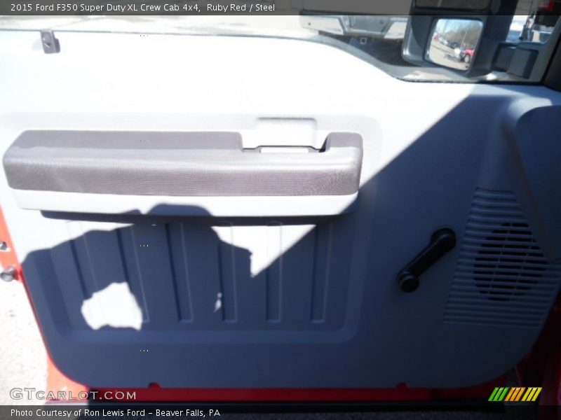 Ruby Red / Steel 2015 Ford F350 Super Duty XL Crew Cab 4x4