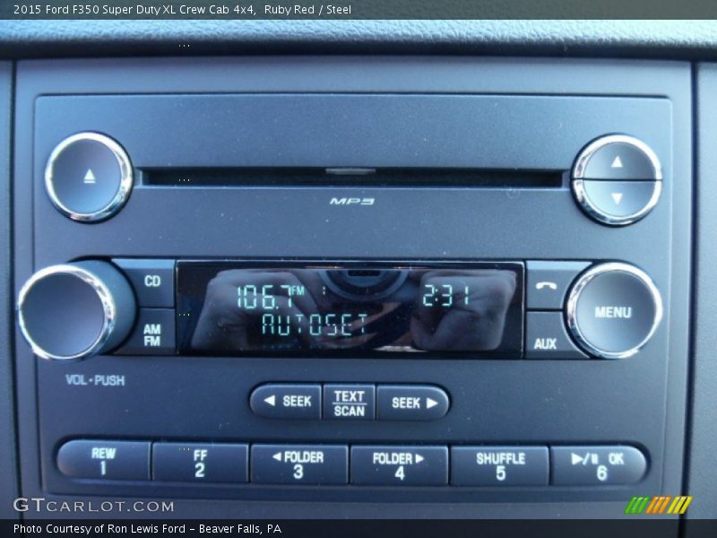 Ruby Red / Steel 2015 Ford F350 Super Duty XL Crew Cab 4x4