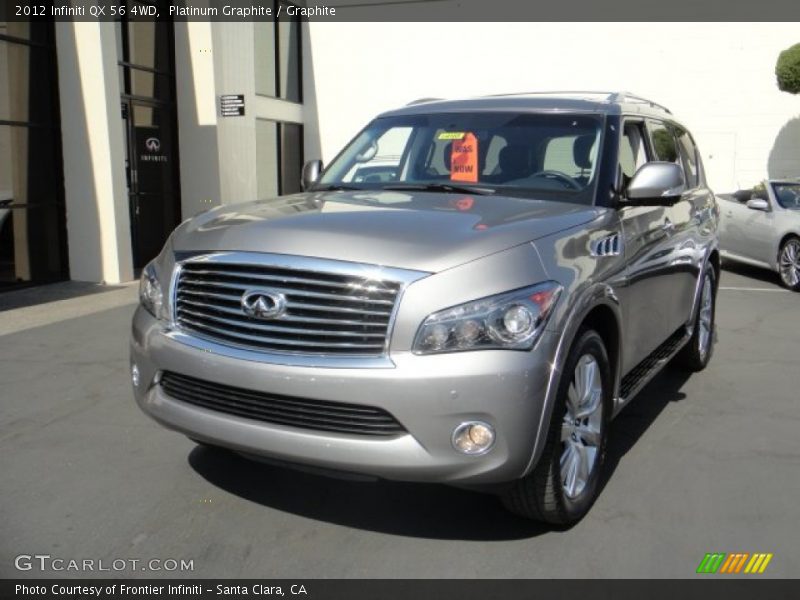 Platinum Graphite / Graphite 2012 Infiniti QX 56 4WD
