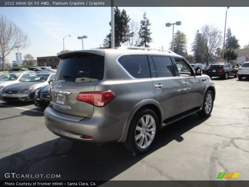 Platinum Graphite / Graphite 2012 Infiniti QX 56 4WD