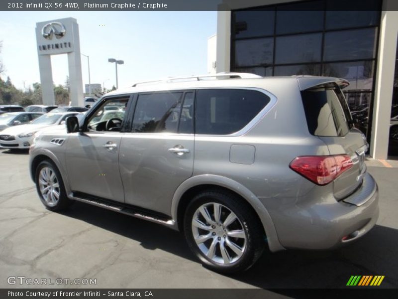 Platinum Graphite / Graphite 2012 Infiniti QX 56 4WD