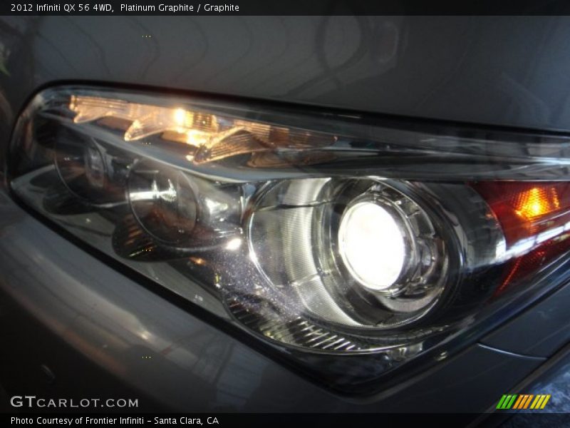 Platinum Graphite / Graphite 2012 Infiniti QX 56 4WD