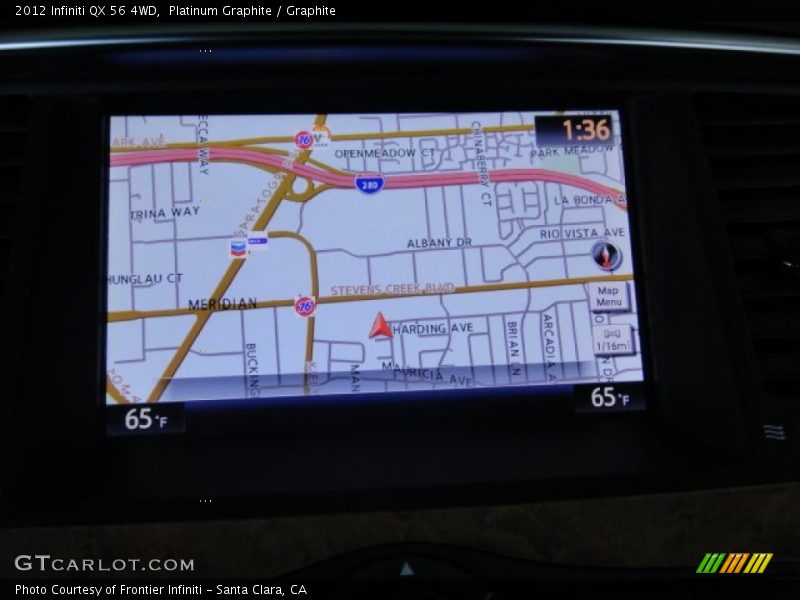 Platinum Graphite / Graphite 2012 Infiniti QX 56 4WD