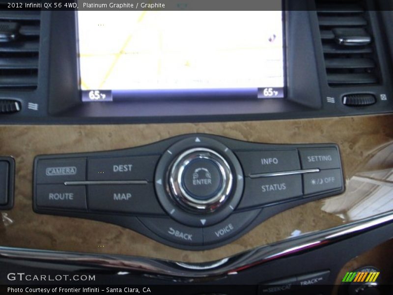 Platinum Graphite / Graphite 2012 Infiniti QX 56 4WD