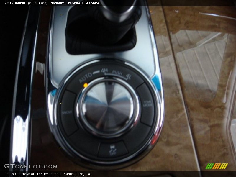 Platinum Graphite / Graphite 2012 Infiniti QX 56 4WD