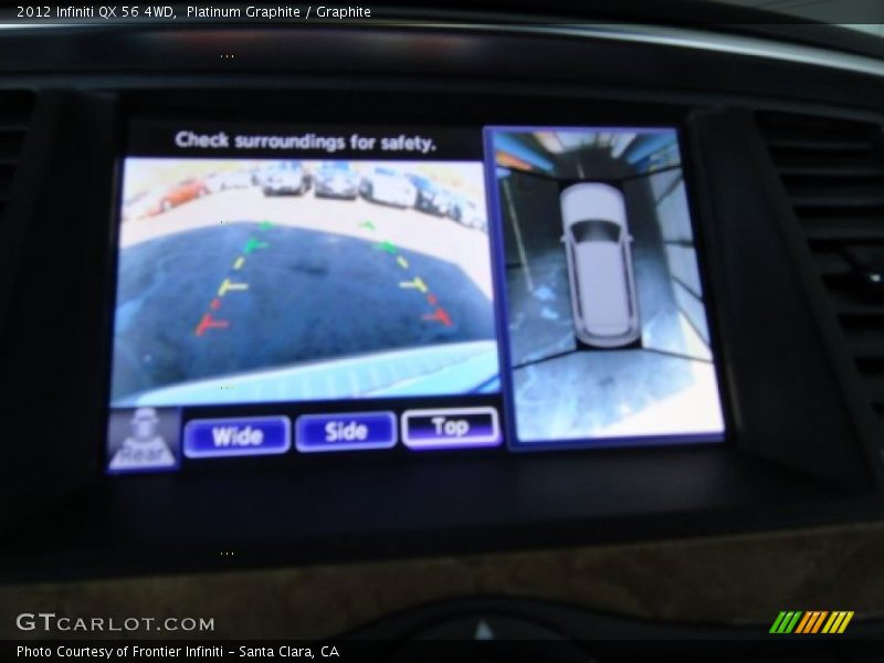 Platinum Graphite / Graphite 2012 Infiniti QX 56 4WD