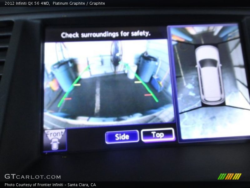 Platinum Graphite / Graphite 2012 Infiniti QX 56 4WD