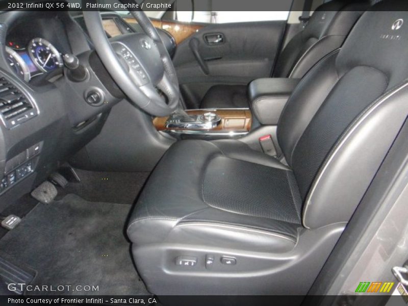Platinum Graphite / Graphite 2012 Infiniti QX 56 4WD
