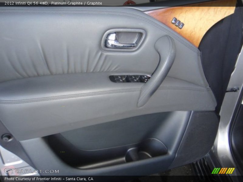 Platinum Graphite / Graphite 2012 Infiniti QX 56 4WD