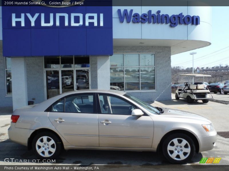 Golden Beige / Beige 2006 Hyundai Sonata GL