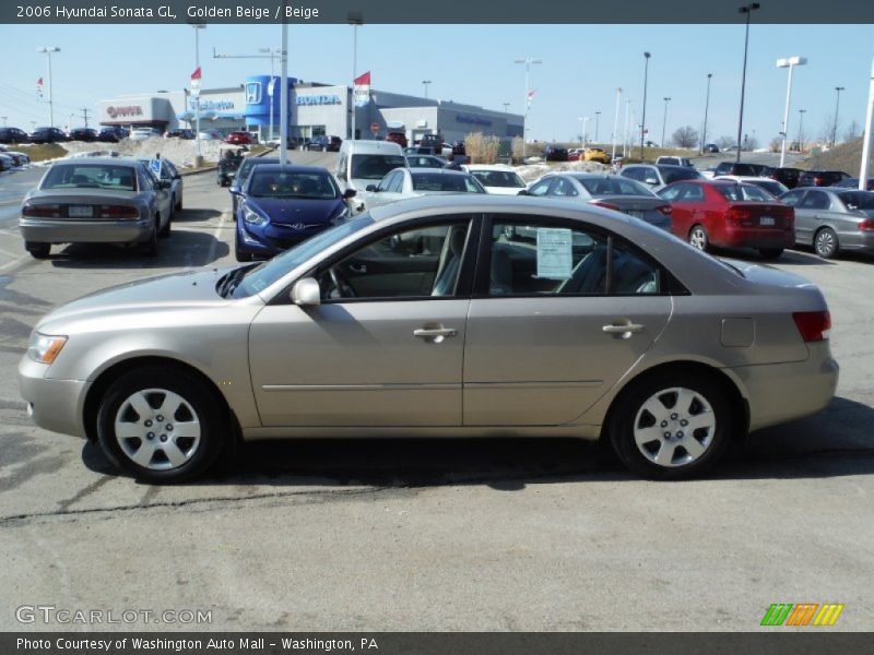 Golden Beige / Beige 2006 Hyundai Sonata GL