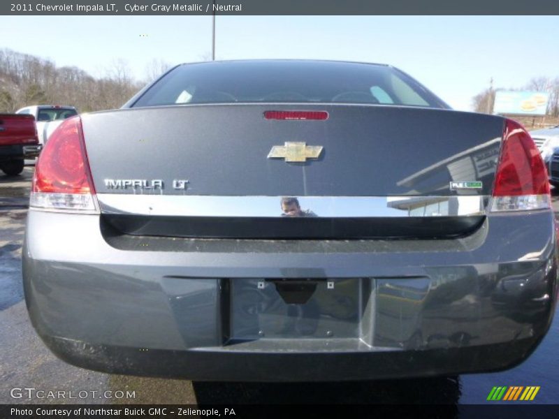 Cyber Gray Metallic / Neutral 2011 Chevrolet Impala LT