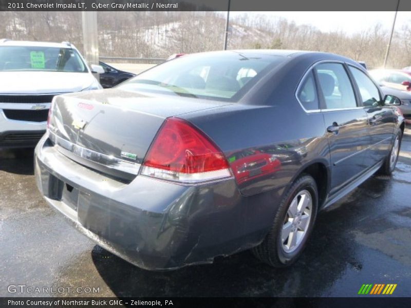 Cyber Gray Metallic / Neutral 2011 Chevrolet Impala LT