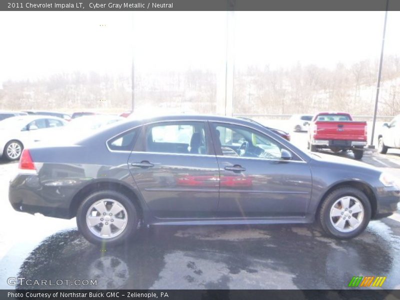 Cyber Gray Metallic / Neutral 2011 Chevrolet Impala LT