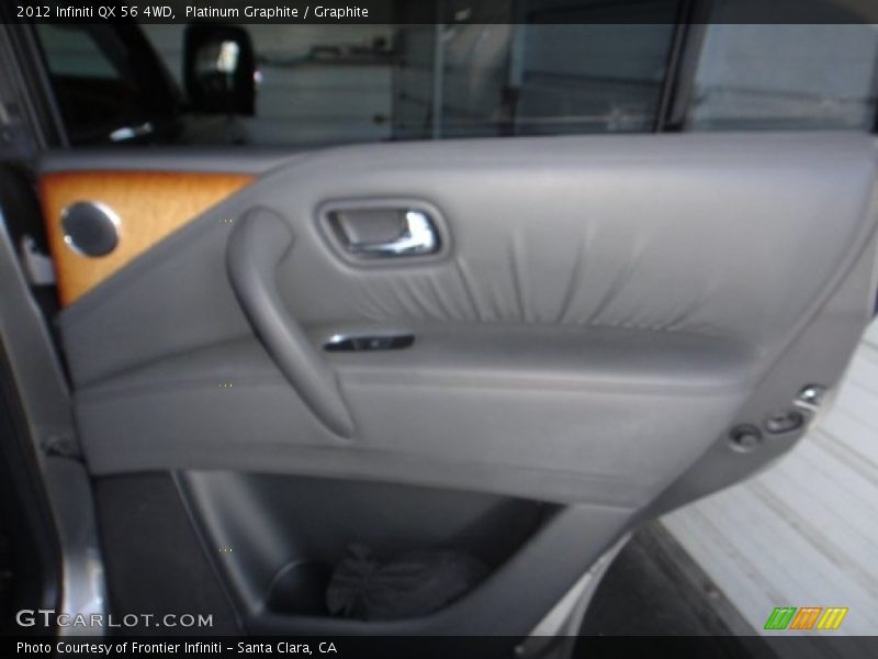Platinum Graphite / Graphite 2012 Infiniti QX 56 4WD