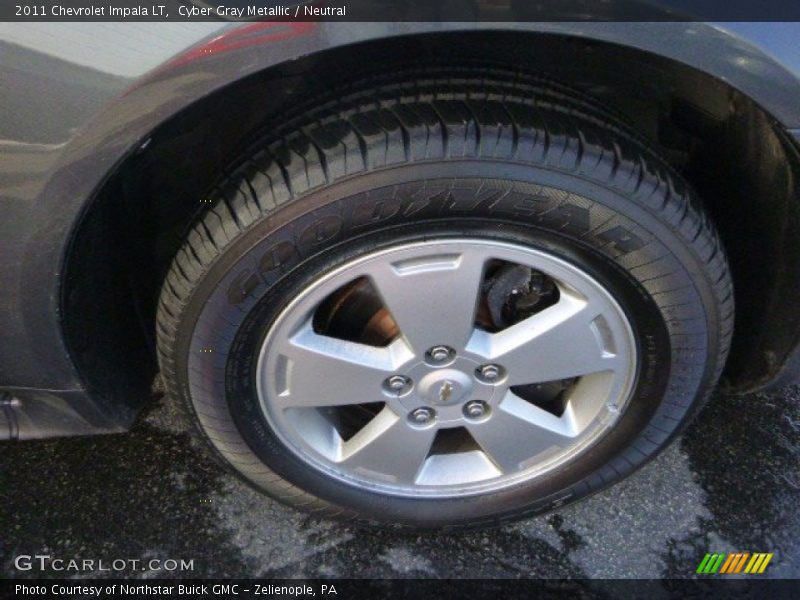Cyber Gray Metallic / Neutral 2011 Chevrolet Impala LT