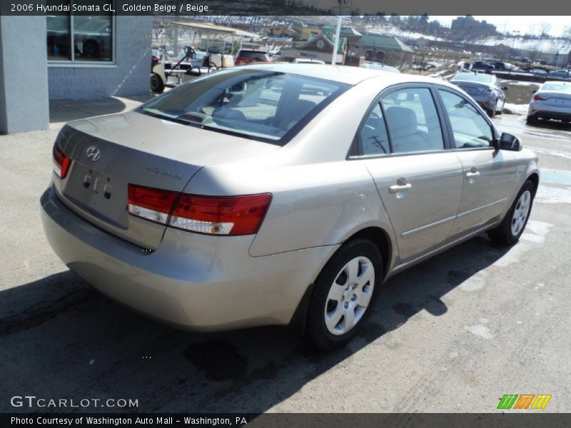 Golden Beige / Beige 2006 Hyundai Sonata GL